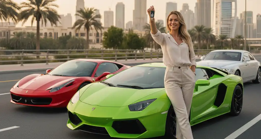 Drive Dubai with Ease: Rent a Car Using Your US Driver's License - luxury car blog post