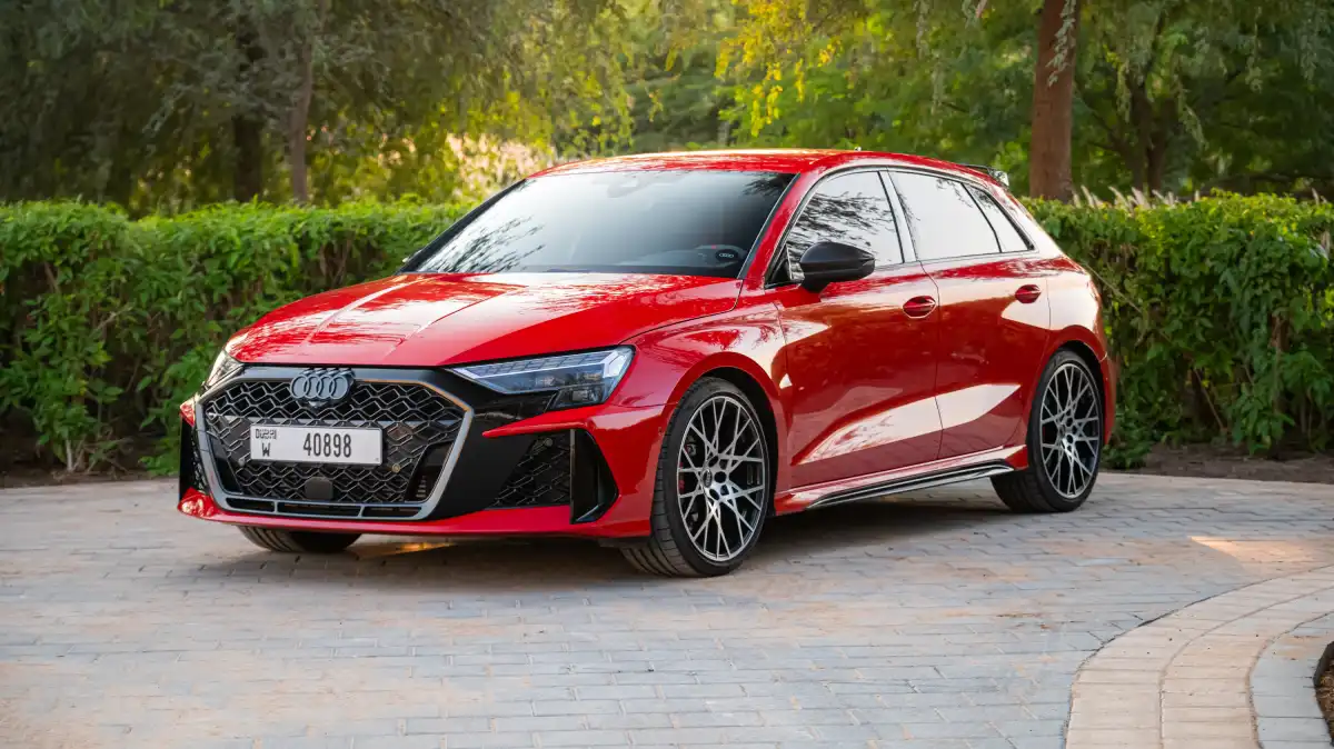 Rent Audi RS3 Sportback in Dubai