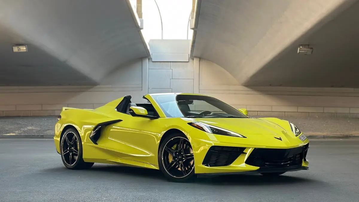 Rent Chevrolet Corvette C8 in Dubai