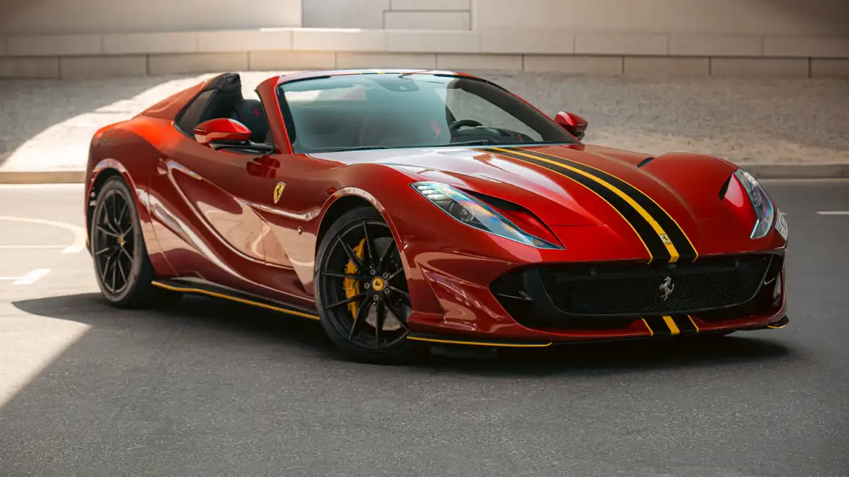Rent Ferrari 812 GTS in Dubai