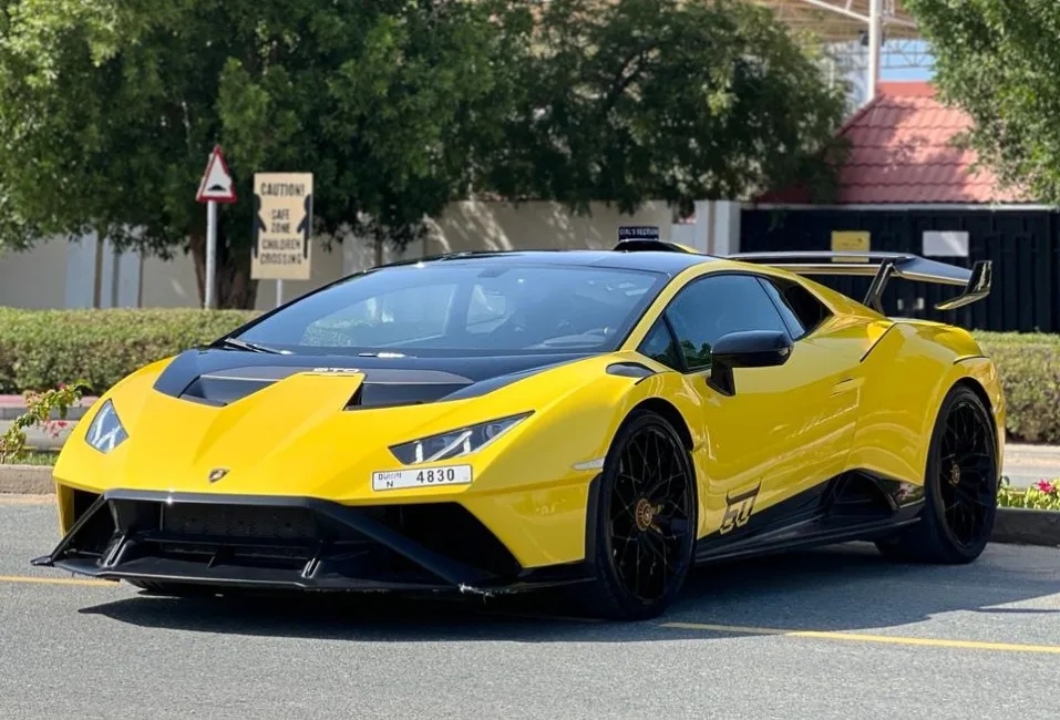Rent Lamborghini Huracan STO in Dubai