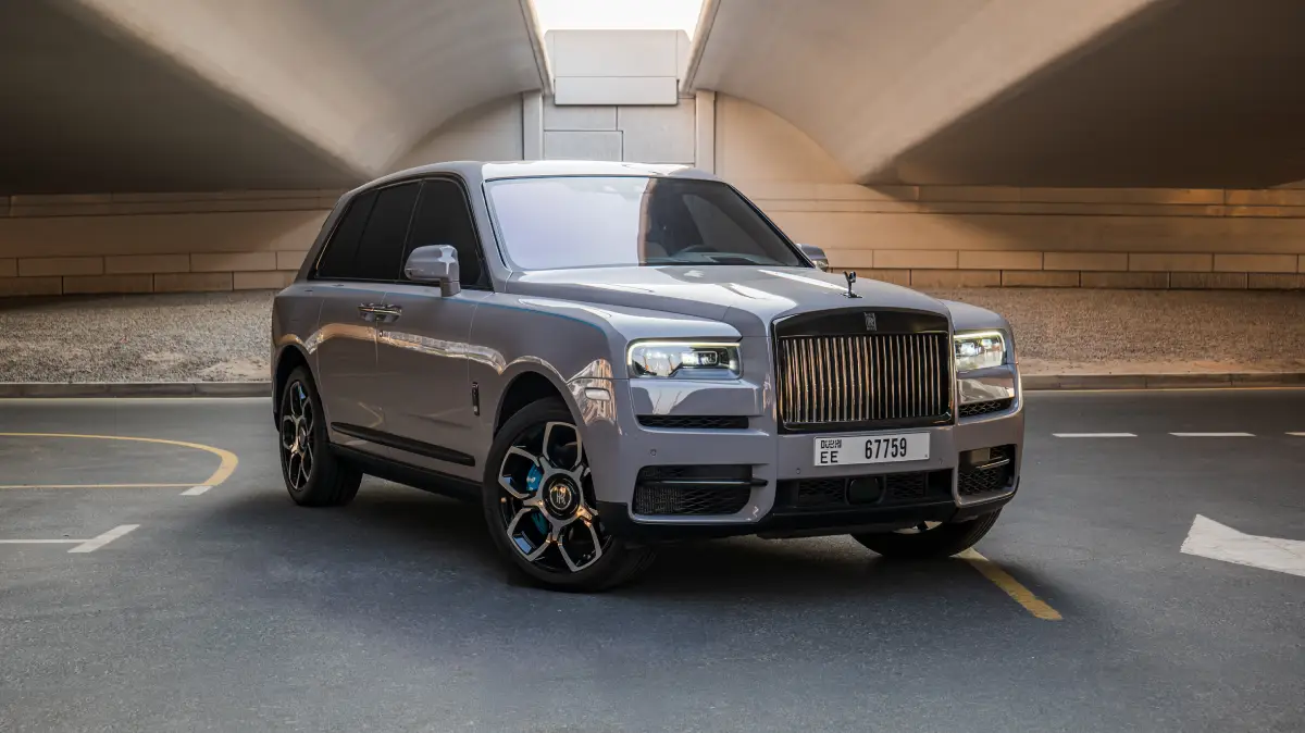 Rent Rolls Royce Cullinan Black Badge in Dubai