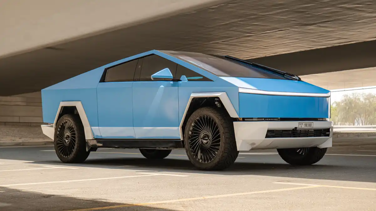 Rent Tesla Cybertruck Beast in Dubai